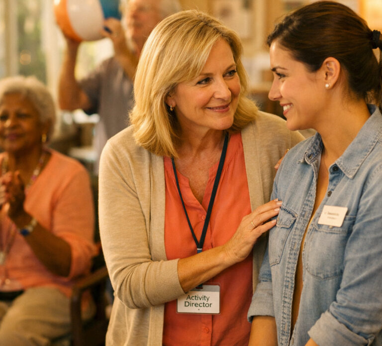 Activity Assistant in Senior Living