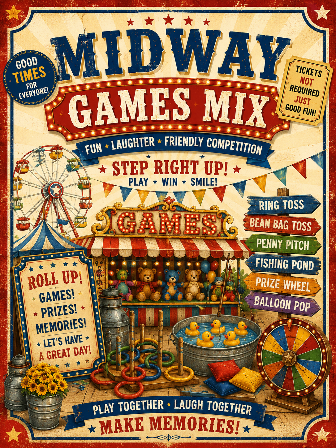 County Fair Midway Games Mix
