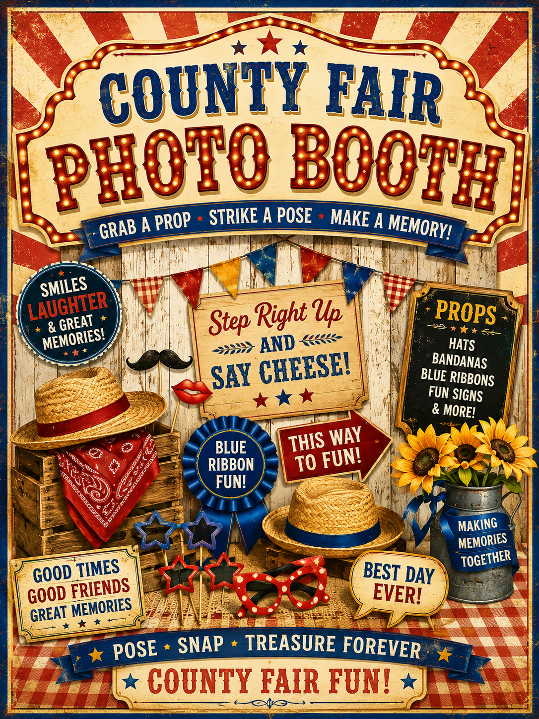 County Fair Photo Booth Activity