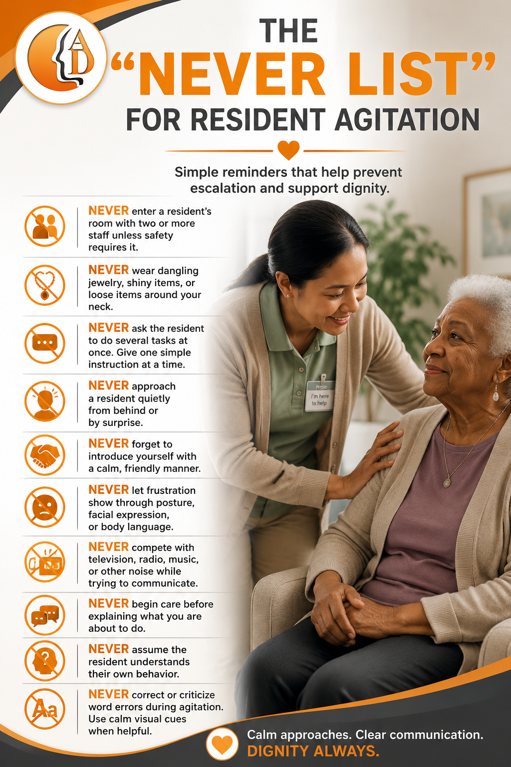 Understanding combative behavior in long-term care Pinterest pin