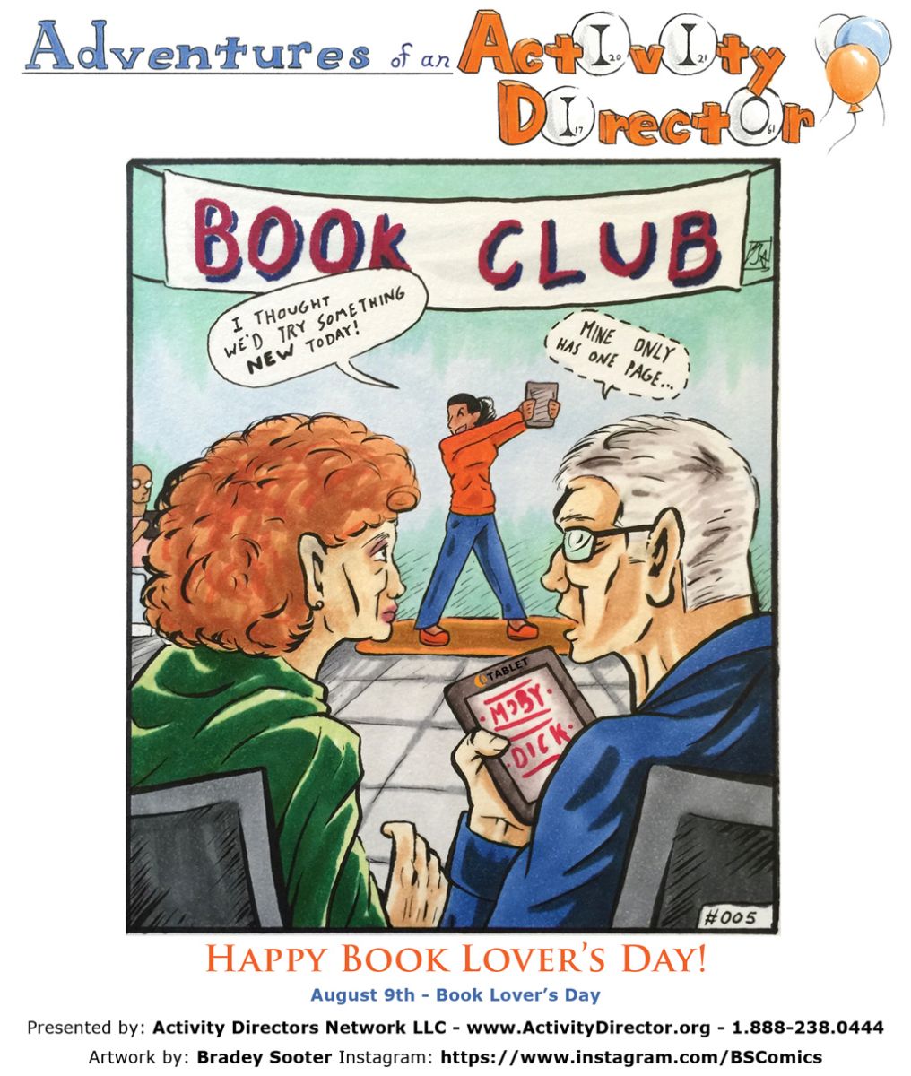National Book Lovers Day August 9th