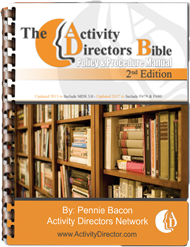 Activity Directors Bible Policy and Procedure Manual